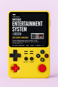 Retro Handheld Video Game Console