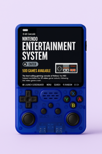 Retro Handheld Video Game Console