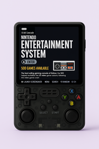 Retro Handheld Video Game Console